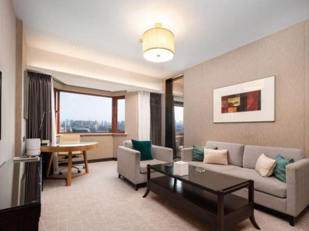 Shijiazhuang International Building Hotel Exterior foto
