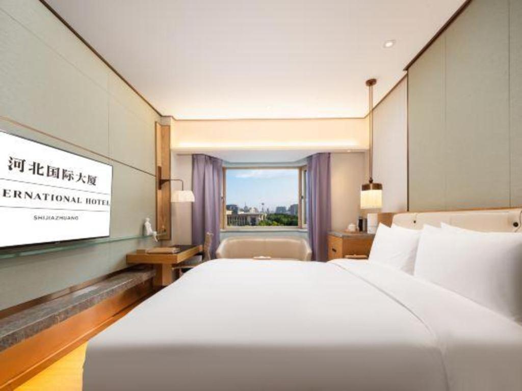 Shijiazhuang International Building Hotel Exterior foto
