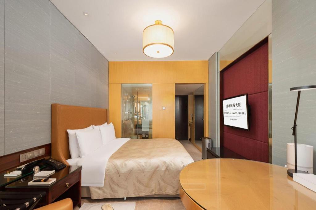 Shijiazhuang International Building Hotel Exterior foto