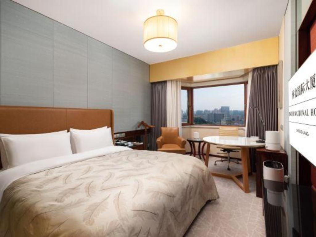 Shijiazhuang International Building Hotel Exterior foto