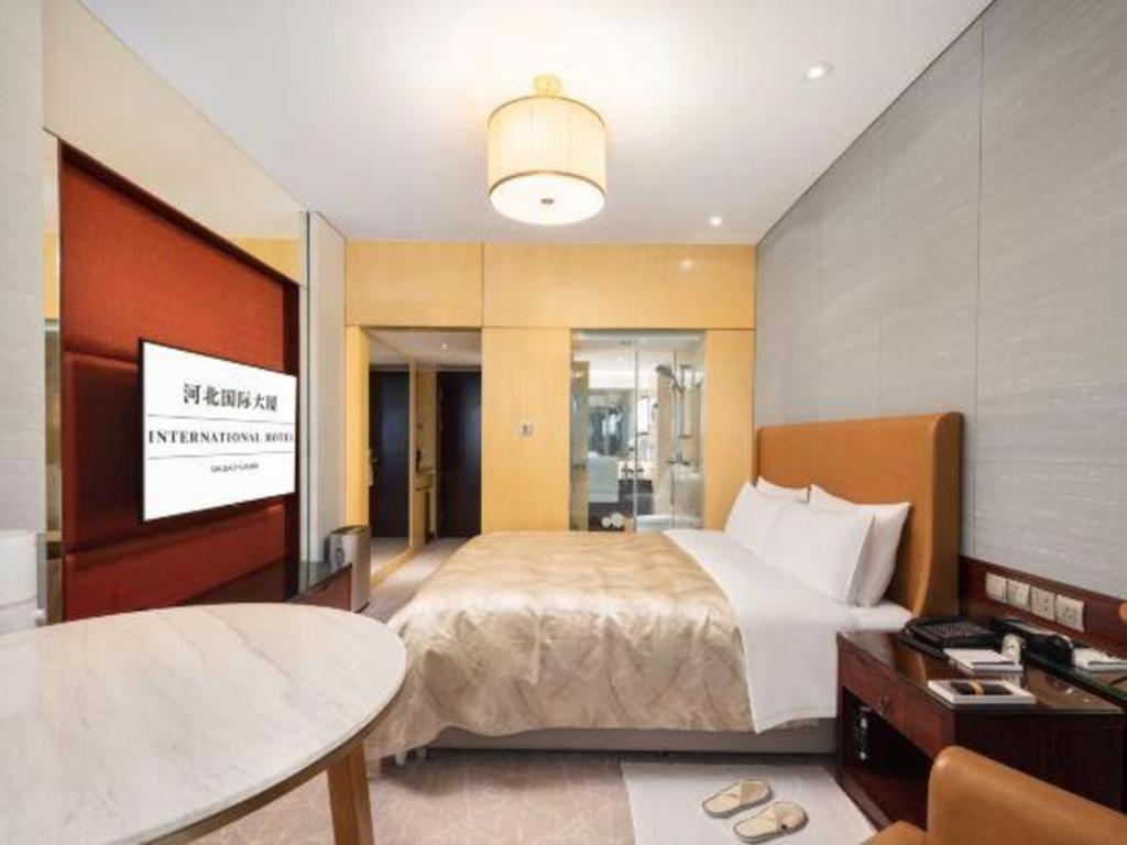 Shijiazhuang International Building Hotel Exterior foto