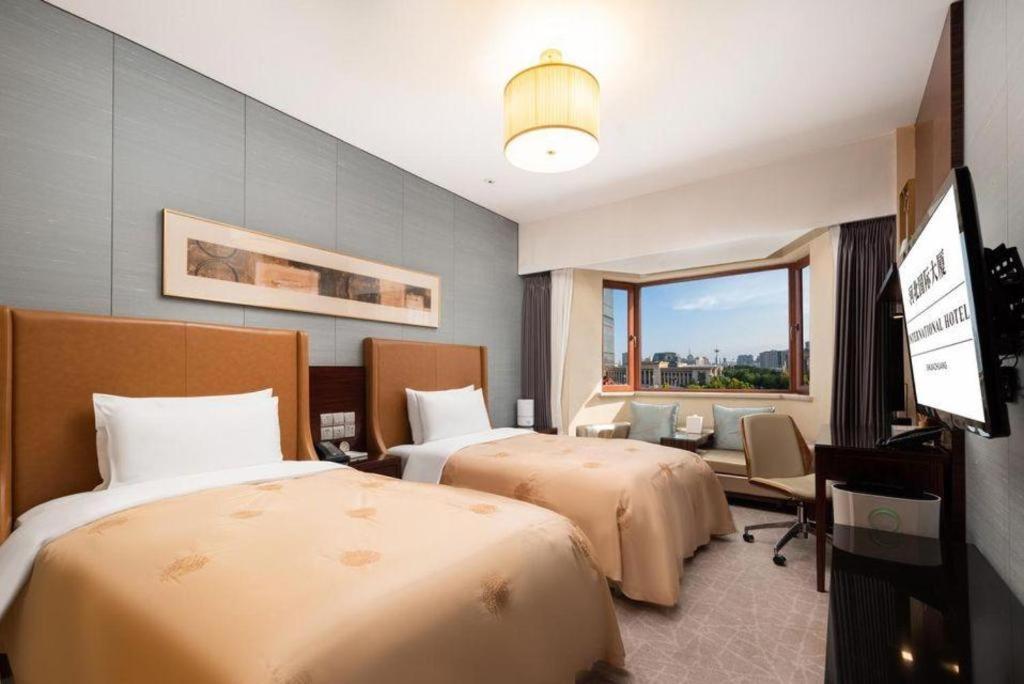 Shijiazhuang International Building Hotel Exterior foto